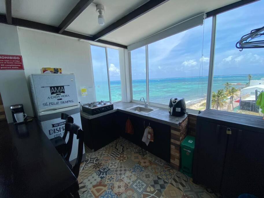 Apartamento Frente Al Mar, San Andres Islas Exteriör bild